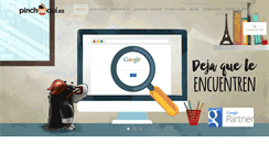 Desktop Screenshot of pinchaaqui.es